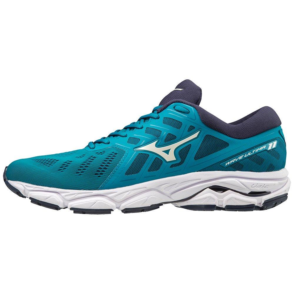 Mizuno Men's Running Shoes WAVE ULTIMA 11 Blue/White/Navy - QICFZPS-80